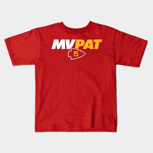 Kansas City MVP Kids T-Shirt by bellamuert3